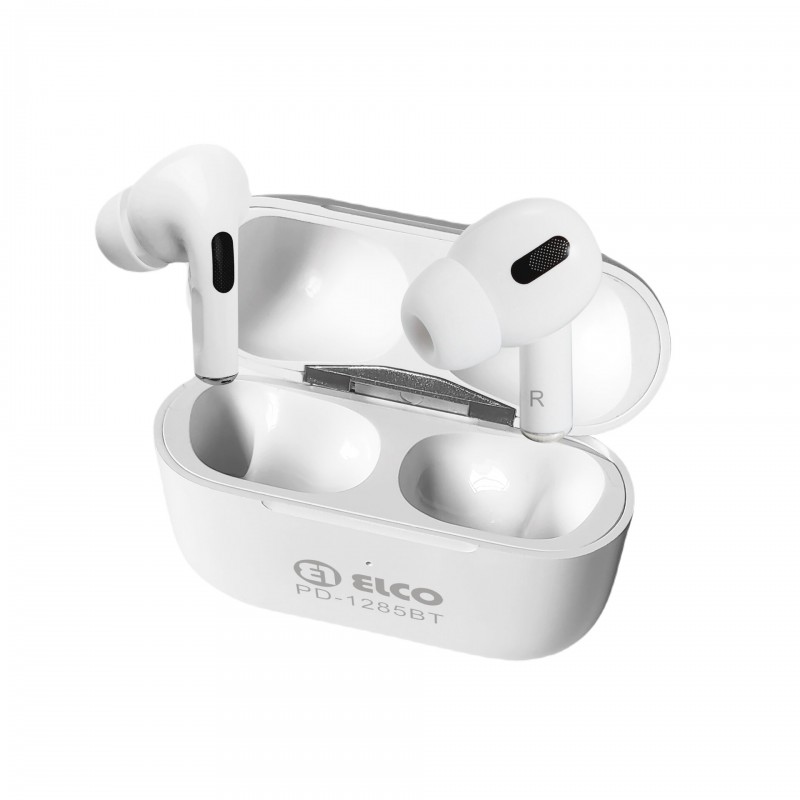 Cascos auriculares inalámbricos Bluetooth plegable. Diseño cuadrado Azul o  Negro