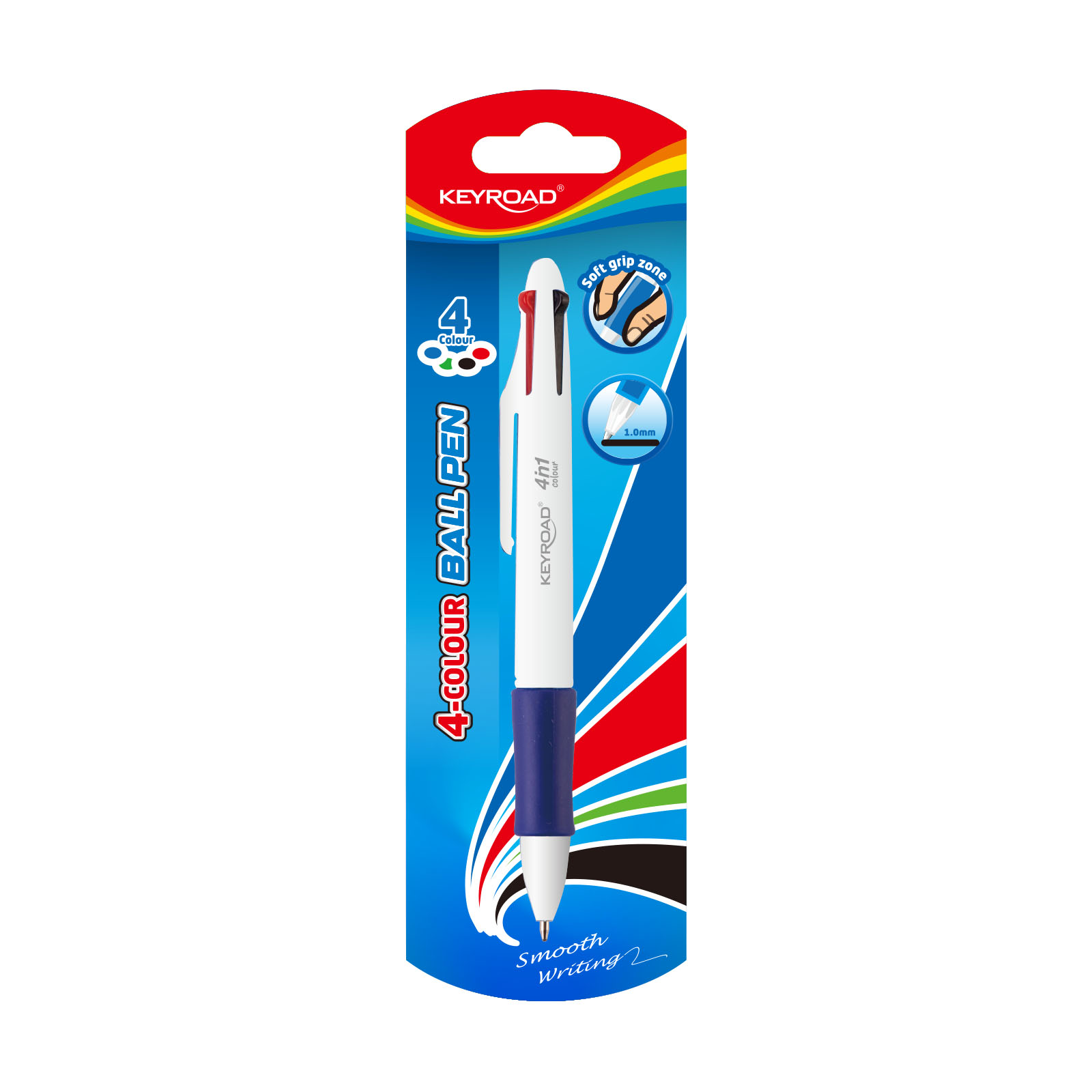 Bolígrafos de gel de alta calidad, bolígrafos de gel, tinta azul, punta  fina de 0.020 in, paquete de 10 unidades, escritura rápida y suave, para la