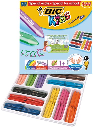 Bic Kids Plastidecor Juego De 12 Lápices De Colores